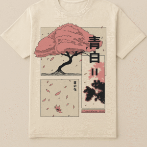 Camiseta Sakura Vintage