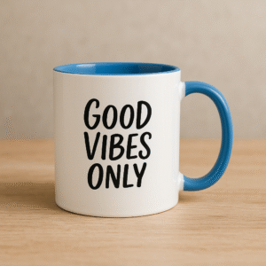Taza "Good vibes only"